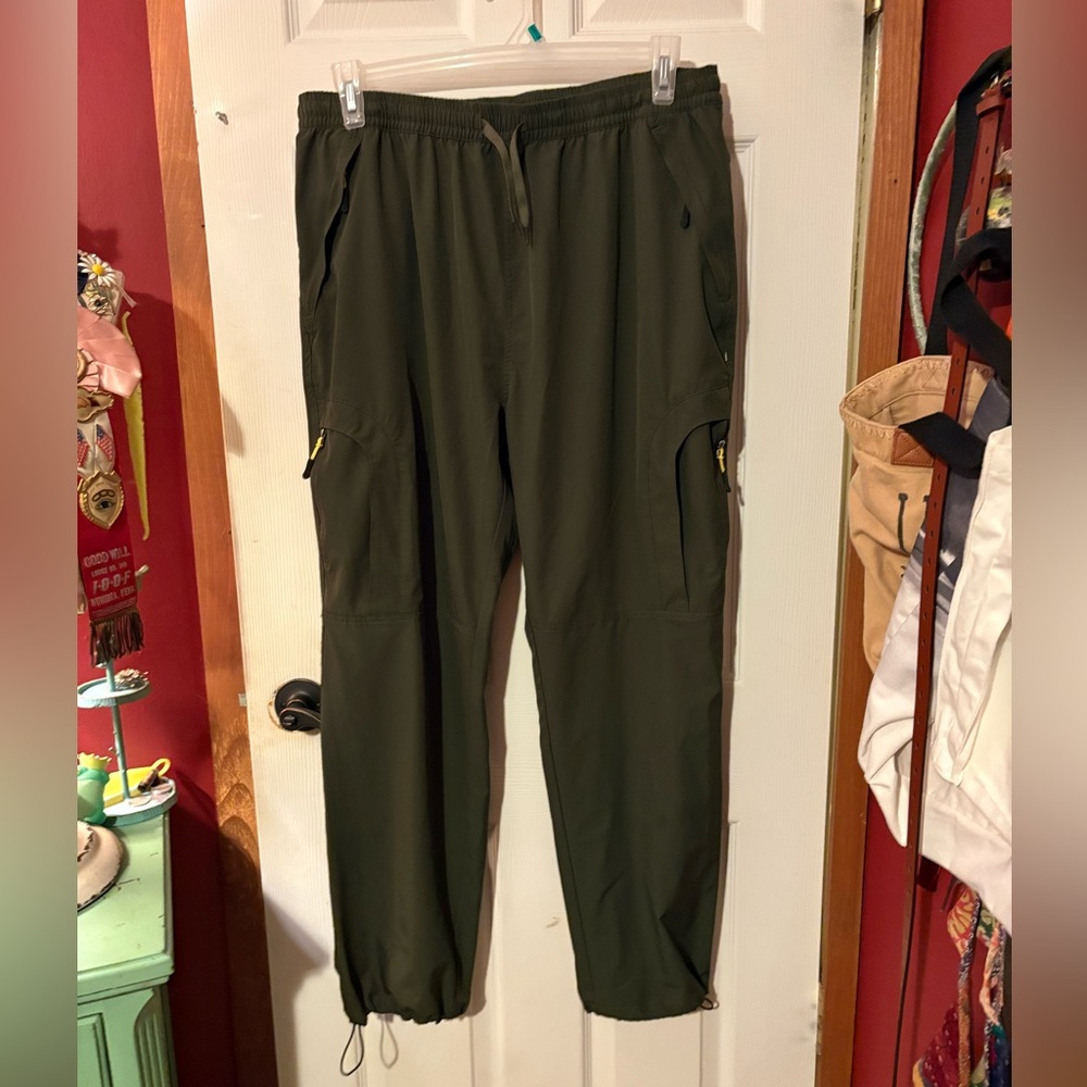 Olive Cargo Pants